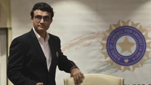 BCCI president Saurav Ganguly.(Kunal Patil/HT Photo) BCCI president Saurav Ganguly.(Kunal Patil/HT Photo)