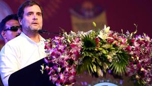Chhattisgarh, Dec 27 (ANI): Congress leader Rahul Gandhi addresses during the National Tribal Dance Festival in Raipur on Friday. (ANI Photo) Chhattisgarh, Dec 27 (ANI): Congress leader Rahul Gandhi addresses during the National Tribal Dance Festival in Raipur on Friday. (ANI Photo)