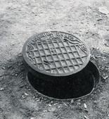 The city has nearly 2,000 cast iron manhole covers bearing an impression of Chandigarh map, which were designed by French architect Le Corbusier(HT PHOTO) The city has nearly 2,000 cast iron manhole covers bearing an impression of Chandigarh map, which were designed by French architect Le Corbusier(HT PHOTO)