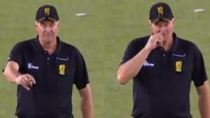 A picture of BBL umpire Greg Davidson.(Twitter) A picture of BBL umpire Greg Davidson.(Twitter)