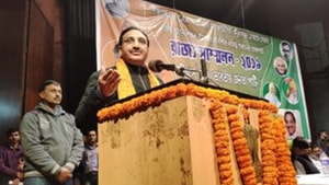 HRD minister Ramesh Pokhriyal accused the opposition parties of deliberately spreading misinformation over the CAA. (Photo @DrRPNishank) HRD minister Ramesh Pokhriyal accused the opposition parties of deliberately spreading misinformation over the CAA. (Photo @DrRPNishank)
