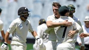 Tim Paine’s men took an unassailable 2-0 lead in the three-match series(AP) Tim Paine’s men took an unassailable 2-0 lead in the three-match series(AP)
