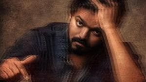 Vijay on the poster of Master. Vijay on the poster of Master.