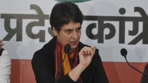 Congress general secretary Priyanka Gandhi in Lucknow on Dec 30, 2019. (Photo: Deepak Gupta/Hindustan Times) Congress general secretary Priyanka Gandhi in Lucknow on Dec 30, 2019. (Photo: Deepak Gupta/Hindustan Times)