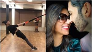 Rohman Shawl left the cutest comment on Sushmita Sen’s workout video. Rohman Shawl left the cutest comment on Sushmita Sen’s workout video.