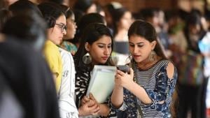 Most of these career options demand students to qualify through entrance examinations. (Representational image)(HT file) Most of these career options demand students to qualify through entrance examinations. (Representational image)(HT file)