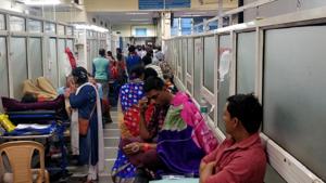 There has been a 20% increase in the number of patients in the intensive care unit at the hospital.(Amal KS/HT PHOTO) There has been a 20% increase in the number of patients in the intensive care unit at the hospital.(Amal KS/HT PHOTO)