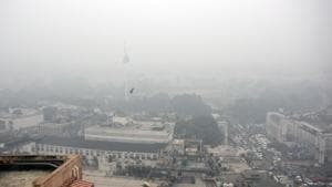 An aerial view of Delhi’s Connaught Place on Monday, December 30.(Amal KS/HT Photo) An aerial view of Delhi’s Connaught Place on Monday, December 30.(Amal KS/HT Photo)