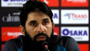 Pakistan's cricket coach Misbah-ul-Haq(REUTERS) Pakistan's cricket coach Misbah-ul-Haq(REUTERS)