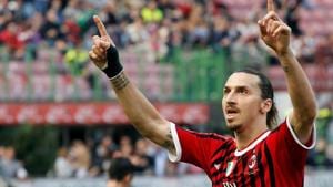 AC Milan's Zlatan Ibrahimovic(REUTERS) AC Milan's Zlatan Ibrahimovic(REUTERS)