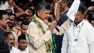TDP National President N Chandrababu Naidu(ANI file photo) TDP National President N Chandrababu Naidu(ANI file photo)