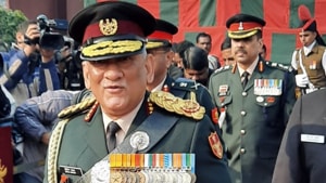 Gen Bipin Rawat took charge as India’s first Chief of Defence Staff on January 1, 2020.(HT Photo) Gen Bipin Rawat took charge as India’s first Chief of Defence Staff on January 1, 2020.(HT Photo)