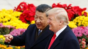 U.S. President Donald Trump and China's President Xi Jinping attend a welcoming ceremony in Beijing, China.(REUTERS File Photo) U.S. President Donald Trump and China's President Xi Jinping attend a welcoming ceremony in Beijing, China.(REUTERS File Photo)