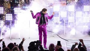 Post Malone performs at the Times Square New Year's Eve celebration on Tuesday, Dec. 31, 2019, in New York. (Photo by Ben Hider/Invision/AP) (Ben Hider/Invision/AP) Post Malone performs at the Times Square New Year's Eve celebration on Tuesday, Dec. 31, 2019, in New York. (Photo by Ben Hider/Invision/AP) (Ben Hider/Invision/AP)