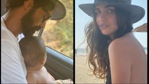 Arjun Rampal, Gabriella Demetriades and their son Arik welcomed 2020 in Goa. Arjun Rampal, Gabriella Demetriades and their son Arik welcomed 2020 in Goa.