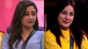 Bigg Boss 13: Rashami Desai and Shehnaaz Gill receive some advice. Bigg Boss 13: Rashami Desai and Shehnaaz Gill receive some advice.