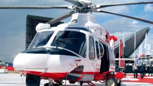 A file photo of an AgustaWestland helicopter.(HT File Photo) A file photo of an AgustaWestland helicopter.(HT File Photo)