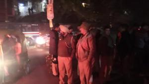 A masked mob entered the Sabarmati Hostel on the campus and assaulted several students and professors with sticks and rods, said the JNU administration.(IANS) A masked mob entered the Sabarmati Hostel on the campus and assaulted several students and professors with sticks and rods, said the JNU administration.(IANS)