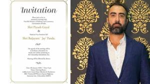 Actor Ranvir Shorey attended the event in Mumbai on Sunday. Actor Ranvir Shorey attended the event in Mumbai on Sunday.