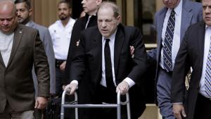 Harvey Weinstein leaves court in New York on January 6, 2020.(AP Photo) Harvey Weinstein leaves court in New York on January 6, 2020.(AP Photo)