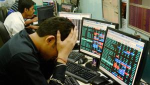 This has also spooked financial markets, with the BSE Sensex falling by 1.9% on Monday(PTI) This has also spooked financial markets, with the BSE Sensex falling by 1.9% on Monday(PTI)