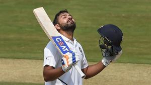 Rohit had a bumper start as a Test opener(PTI) Rohit had a bumper start as a Test opener(PTI)