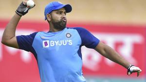 File image of Rohit Sharma(PTI) File image of Rohit Sharma(PTI)