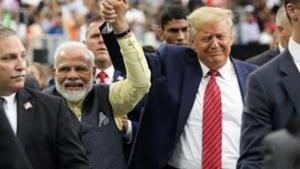 US President Donald Trump with PM Narendra Modi.(Reuters file photo) US President Donald Trump with PM Narendra Modi.(Reuters file photo)