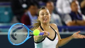 FILE PHOTO: Tennis - Mubadala World Tennis Championship - Abu Dhabi International Tennis Complex, Abu Dhabi, United Arab Emirates - December 19, 2019 Russia's Maria Sharapova in action during her match against Australia's Ajla Tomljanovic.(REUTERS) FILE PHOTO: Tennis - Mubadala World Tennis Championship - Abu Dhabi International Tennis Complex, Abu Dhabi, United Arab Emirates - December 19, 2019 Russia's Maria Sharapova in action during her match against Australia's Ajla Tomljanovic.(REUTERS)