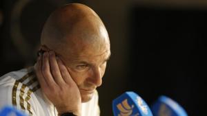 Real Madrid's head coach Zinedine Zidane(AP) Real Madrid's head coach Zinedine Zidane(AP)