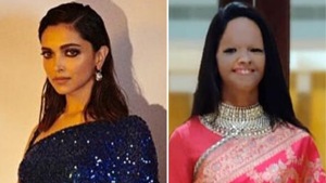 Deepika Padukone, Laxmi Agarwal stun in Sabyasachi sarees.(INSTAGRAM) Deepika Padukone, Laxmi Agarwal stun in Sabyasachi sarees.(INSTAGRAM)