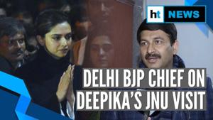 <p>Delhi BJP Chief Manoj Tiwari has lashed out at Deepika Padukone over her JNU visit where she was seen standing next to Kanhaiya Kumar during his speech in JNU. Tiwari said that Deepika should decide if she wants to stand with those who chant anti-India slogans or the Indian Army. He added that he believes Deepika was misled into going to JNU. The actor had visited JNU and also met injured JNUSU President Aishe Ghosh on Tuesday evening. Watch the video for more details.</p> <p>Delhi BJP Chief Manoj Tiwari has lashed out at Deepika Padukone over her JNU visit where she was seen standing next to Kanhaiya Kumar during his speech in JNU. Tiwari said that Deepika should decide if she wants to stand with those who chant anti-India slogans or the Indian Army. He added that he believes Deepika was misled into going to JNU. The actor had visited JNU and also met injured JNUSU President Aishe Ghosh on Tuesday evening. Watch the video for more details.</p>