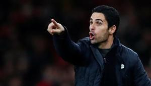 Arsenal manager Mikel Arteta reacts(REUTERS) Arsenal manager Mikel Arteta reacts(REUTERS)