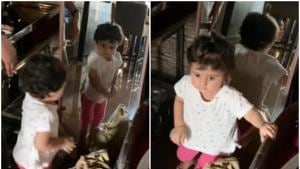 Neil Nitin Mukesh’s daughter Nurvi dances in a new video shared by her dad. Neil Nitin Mukesh’s daughter Nurvi dances in a new video shared by her dad.