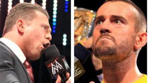 The Miz and CM Punk.(WWE) The Miz and CM Punk.(WWE)