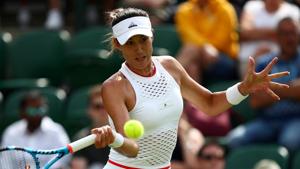 File image of Spanish tennis star Garbine Muguruza(REUTERS)