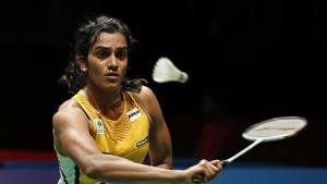 India's Pusarla V. Sindhu hits a return shot against Taiwan's Tai Tzu Ying during Malaysian Master 2020 during Women Single Quarter Finals in Kuala Lumpur, Malaysia.(AP) India's Pusarla V. Sindhu hits a return shot against Taiwan's Tai Tzu Ying during Malaysian Master 2020 during Women Single Quarter Finals in Kuala Lumpur, Malaysia.(AP)