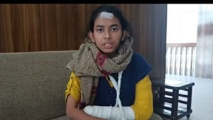 JNU students’ union president Aishe Ghosh in a video has asked the people of Bengal to oppose PM Narendra Modi’s “divisive politics”.(Videograb) JNU students’ union president Aishe Ghosh in a video has asked the people of Bengal to oppose PM Narendra Modi’s “divisive politics”.(Videograb)
