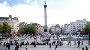 London’s Trafalgar Square where the sculpture will be installed.(london.gov.uk) London’s Trafalgar Square where the sculpture will be installed.(london.gov.uk)