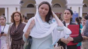 Deepika Padukone in a still from Chhapaak. Deepika Padukone in a still from Chhapaak.