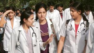 The National Medical Commission will regulate fees and all other charges for 50 per cent seats in private medical colleges and deemed universities. (Representational image)(HT) The National Medical Commission will regulate fees and all other charges for 50 per cent seats in private medical colleges and deemed universities. (Representational image)(HT)