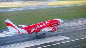 The country’s aviation regulator Directorate General of Civil Aviation (DGCA) has suspended an Air Asia captain for a runway excursion in Indore.(Photo courtesy: airasia.com) The country’s aviation regulator Directorate General of Civil Aviation (DGCA) has suspended an Air Asia captain for a runway excursion in Indore.(Photo courtesy: airasia.com)