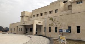 Ayush centre, AIIMS campus Bathinda.(Sanjeev Kumar/HT) Ayush centre, AIIMS campus Bathinda.(Sanjeev Kumar/HT)
