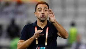 File image of Xavi(REUTERS) File image of Xavi(REUTERS)