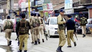 The militants and the police officer were in a vehicle that belonged to the DSP, when they were arrested in a joint operation of police and Army on the national highway near Mirbazar(PTi File Photo/Representative Image) The militants and the police officer were in a vehicle that belonged to the DSP, when they were arrested in a joint operation of police and Army on the national highway near Mirbazar(PTi File Photo/Representative Image)