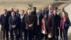 US has termed the recent visit to Jammu and Kashmir by a group of foreign envoys an important step.(ANI Photo) US has termed the recent visit to Jammu and Kashmir by a group of foreign envoys an important step.(ANI Photo)