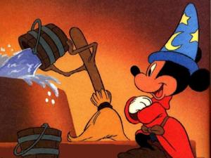 Mickey was a mouse for his era. Born in Depression-era America, he became — and was moulded to be — a hero for the common man, an upbeat EveryMouse who cheerfully faced whatever odds came his way, and as cheerfully conquered adversity. Mickey was a mouse for his era. Born in Depression-era America, he became — and was moulded to be — a hero for the common man, an upbeat EveryMouse who cheerfully faced whatever odds came his way, and as cheerfully conquered adversity.