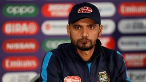 File image of Mashrafe Mortaza.(Reuters) File image of Mashrafe Mortaza.(Reuters)