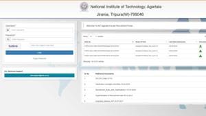 NIT Recruitment 2020. (Screengrab) NIT Recruitment 2020. (Screengrab)