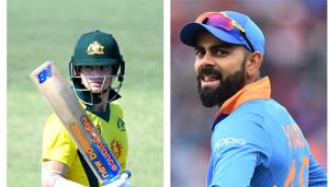 Steve Smith (L), Virat Kohli (R)(HT Collage) Steve Smith (L), Virat Kohli (R)(HT Collage)